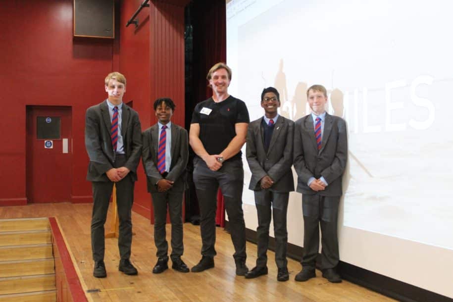 World record-breaker inspires young minds at Loughborough Schools Foundation featured image