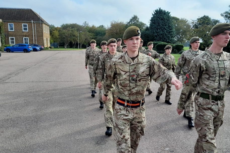 Unique army training for Loughborough CCF cadets featured image
