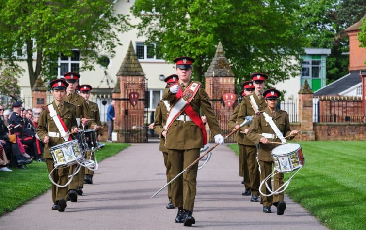 RAF claim drill trophy whilst Army win ‘Gun Run’ at 66th CCF Annual Review featured image