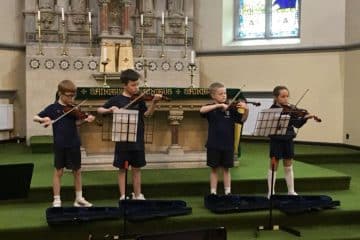 Year 2 wow at their strings concert featured image