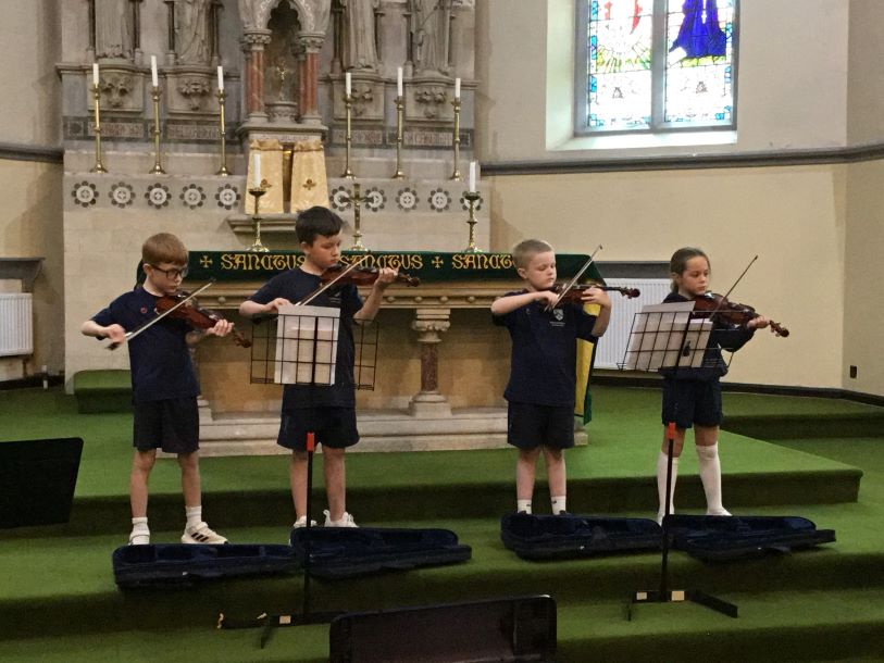 Year 2 wow at their strings concert featured image