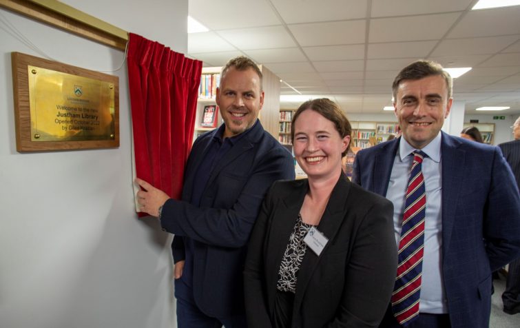 Evening of celebration marks the re-opening of refurbished Justham Library at Loughborough Amherst School featured image