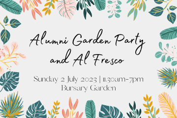 Alumni Garden Party and Al Fresco featured image