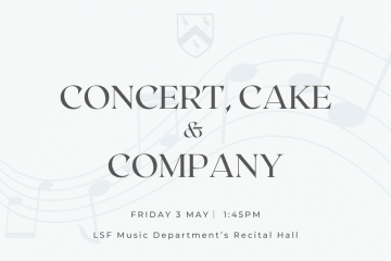 Concert, Cake and Company | 3 May featured image