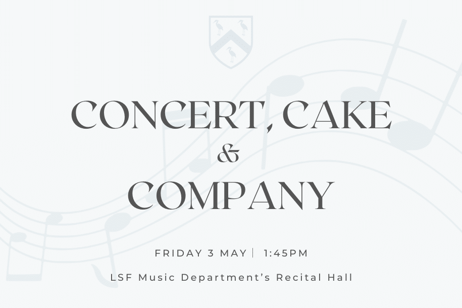 Concert, Cake and Company | 3 May featured image