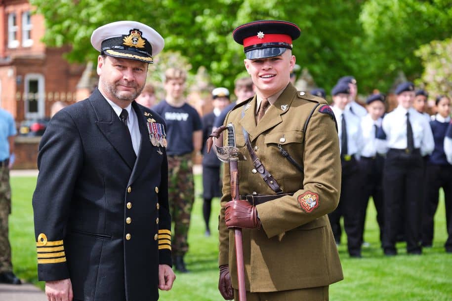 RAF claim drill trophy whilst Army win ‘Gun Run’ at 66th CCF Annual Review featured image