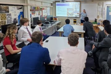 Grace inspires Year 12, sharing her experience at university and her career aspirations in Formula 1 featured image