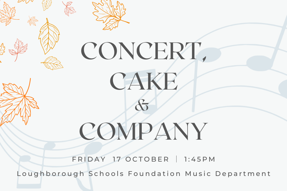 Concert, Cake and Company | 17 October featured image