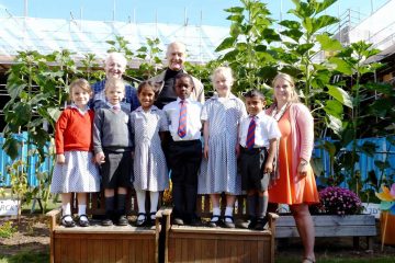 Pre-prep pupils scoop award for tallest school sunflowers featured image