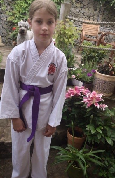 Purple belt for Connie featured image