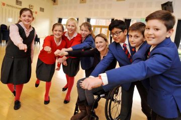 Pupils put on their dancing shoes in aid of spinal injury research featured image