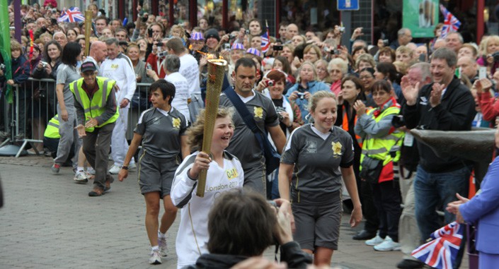 The Olympic Torch Comes To Loughborough featured image