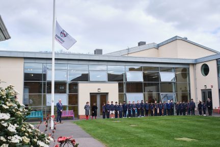 Fairfield pupils observe minute silence to mark a year since Covid lockdown featured image
