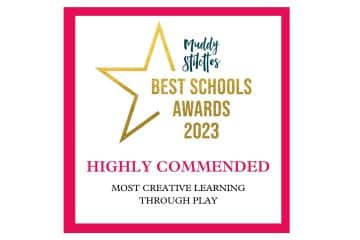 Fairfield Prep are ‘Highly Commended’ for Most Creative Learning Through Play featured image