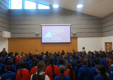 Fairfield Prep makes a big noise against bullying post image