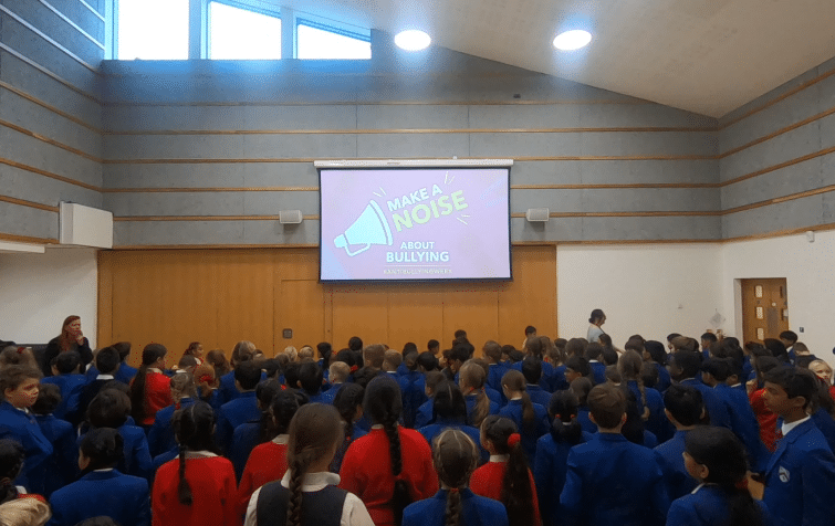 Fairfield Prep makes a big noise against bullying featured image