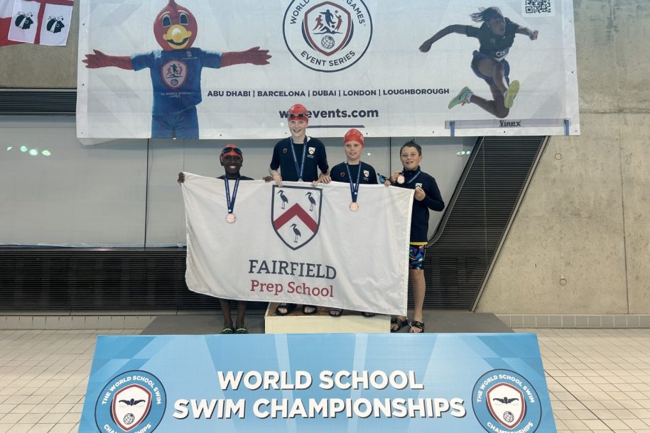 Fairfield Swim Team compete in the World School Games Swim Championships featured image