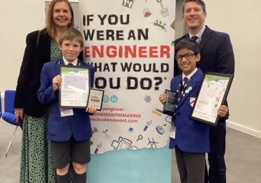Pupils receive regional awards at Lincoln University for their ‘If you were an engineer, what would you do?’ projects post image