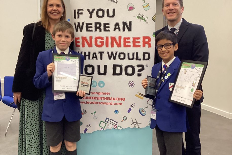 Pupils receive regional awards at Lincoln University for their ‘If you were an engineer, what would you do?’ projects featured image