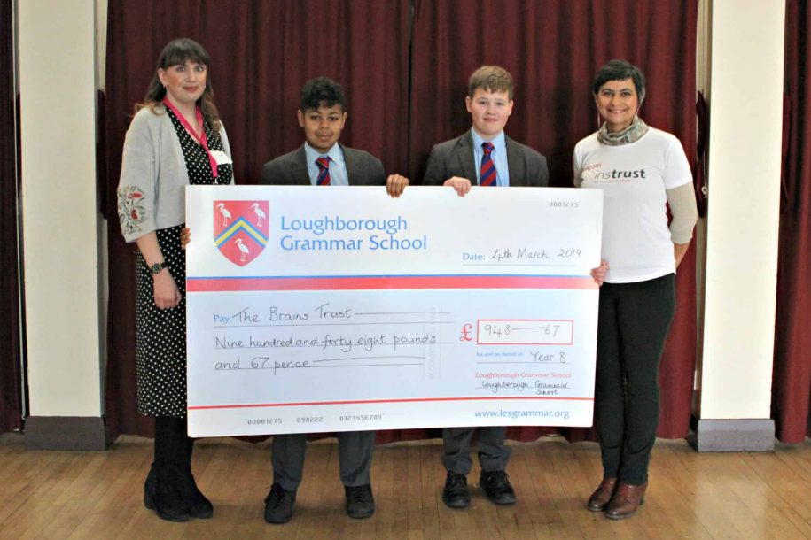 Year 8 Fundraising for Brainstrust featured image