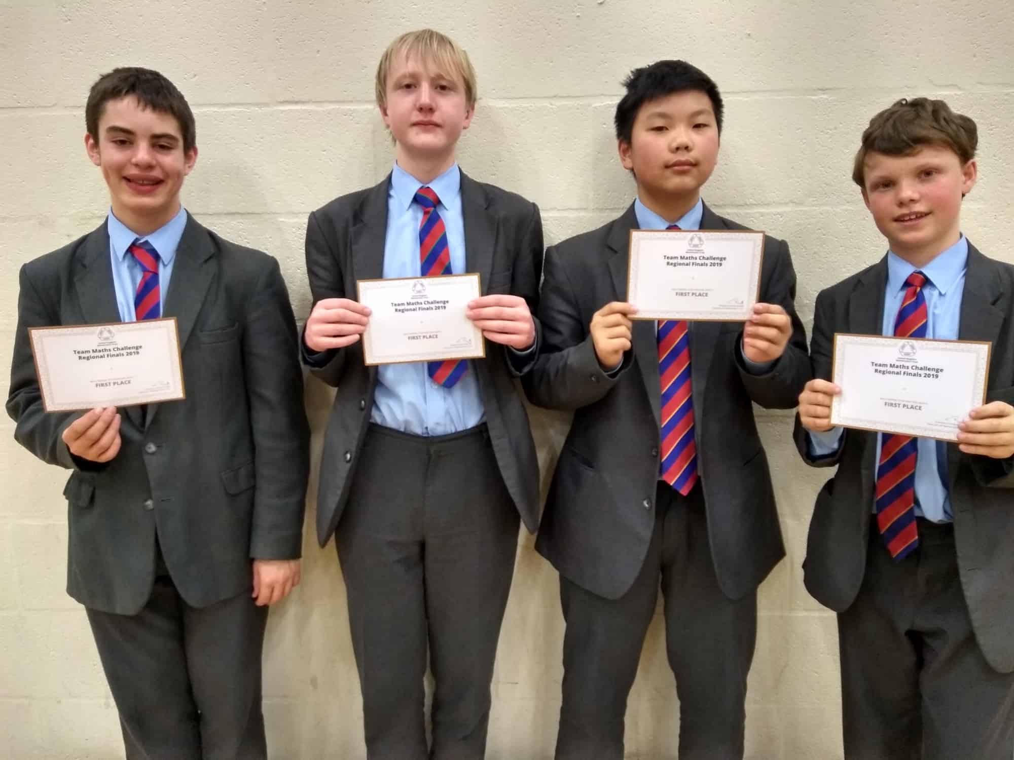 Junior Maths Team Success - Loughborough Grammar School