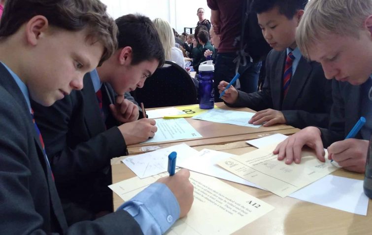 Junior Maths Team Success – Top 10 in the UK again! featured image