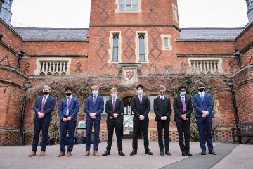 Grammar School students observe minute silence to mark a year since Covid lockdown featured image