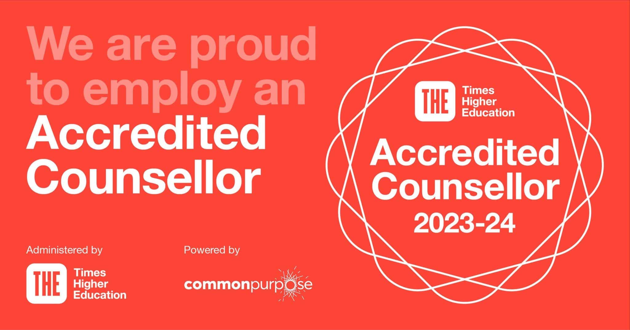Times Higher Education Accredited Counsellor