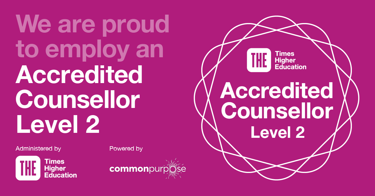 Times Higher Education Accredited Counsellor Level 2