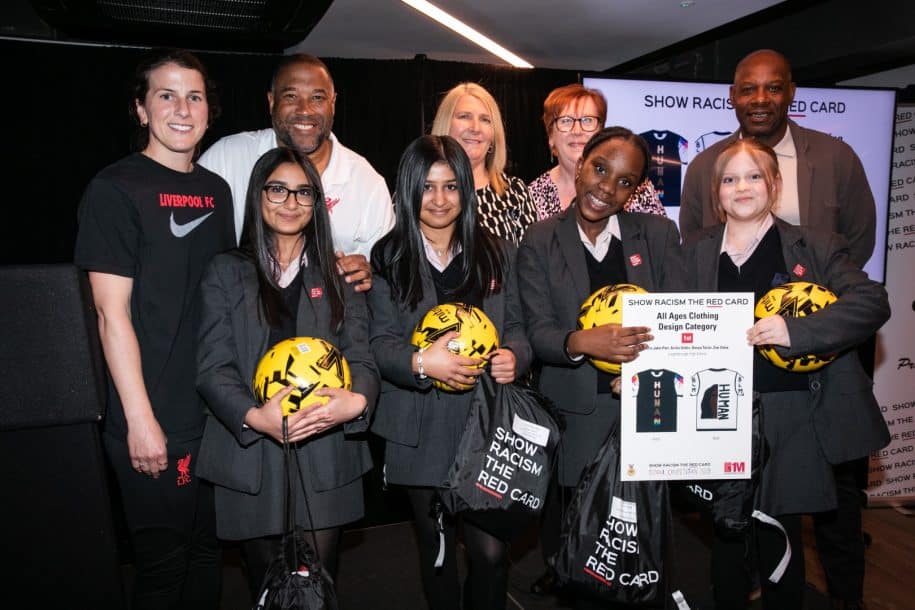 Talented T shirt design wins Show Racism the Red card competition! featured image