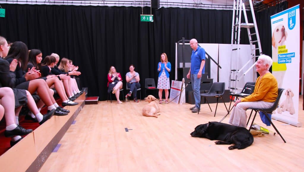 Year 7 Guide Dogs UK Visit & Cheque Presentation featured image