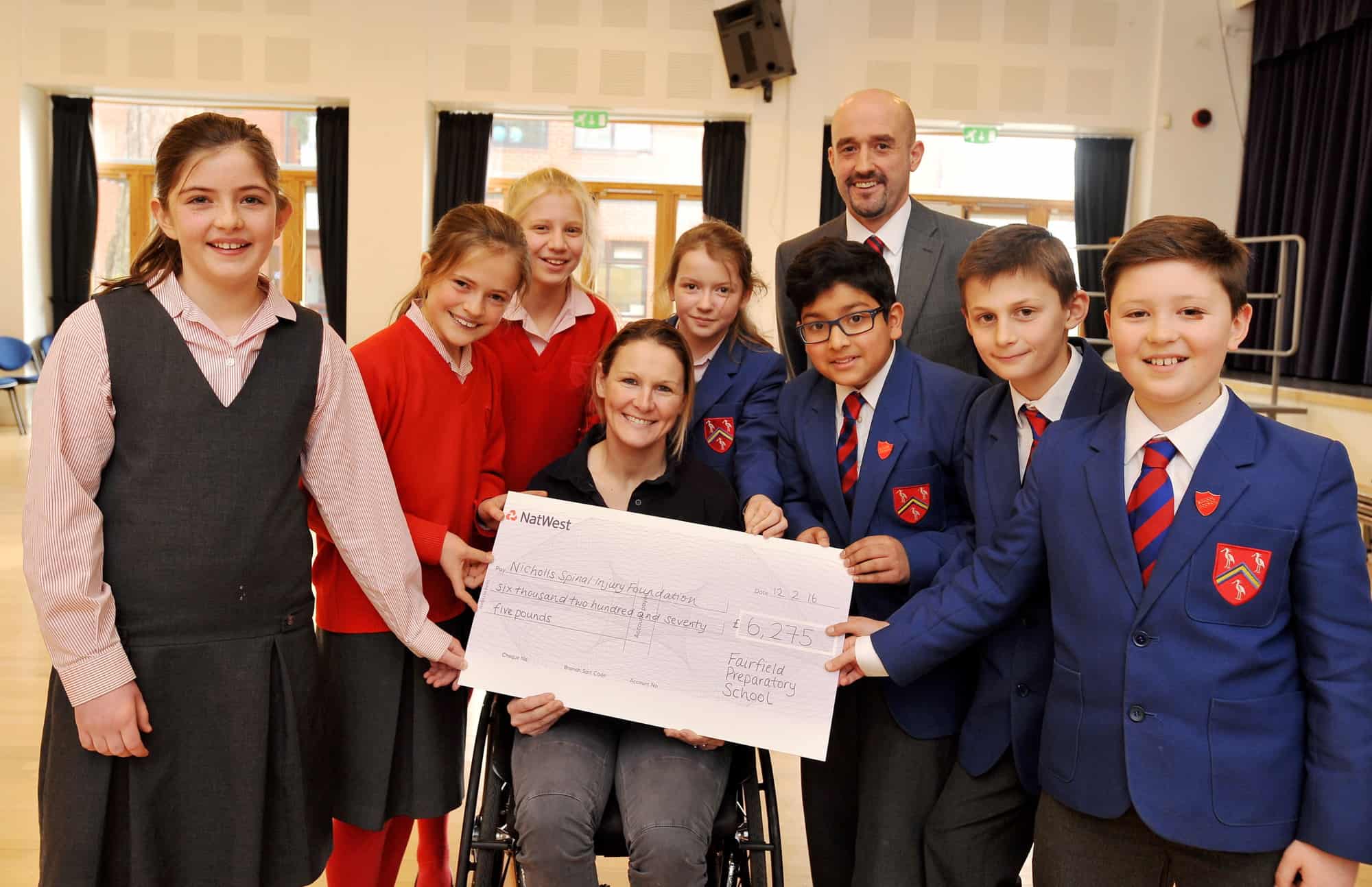 Pupils put on their dancing shoes in aid of spinal injury research featured image