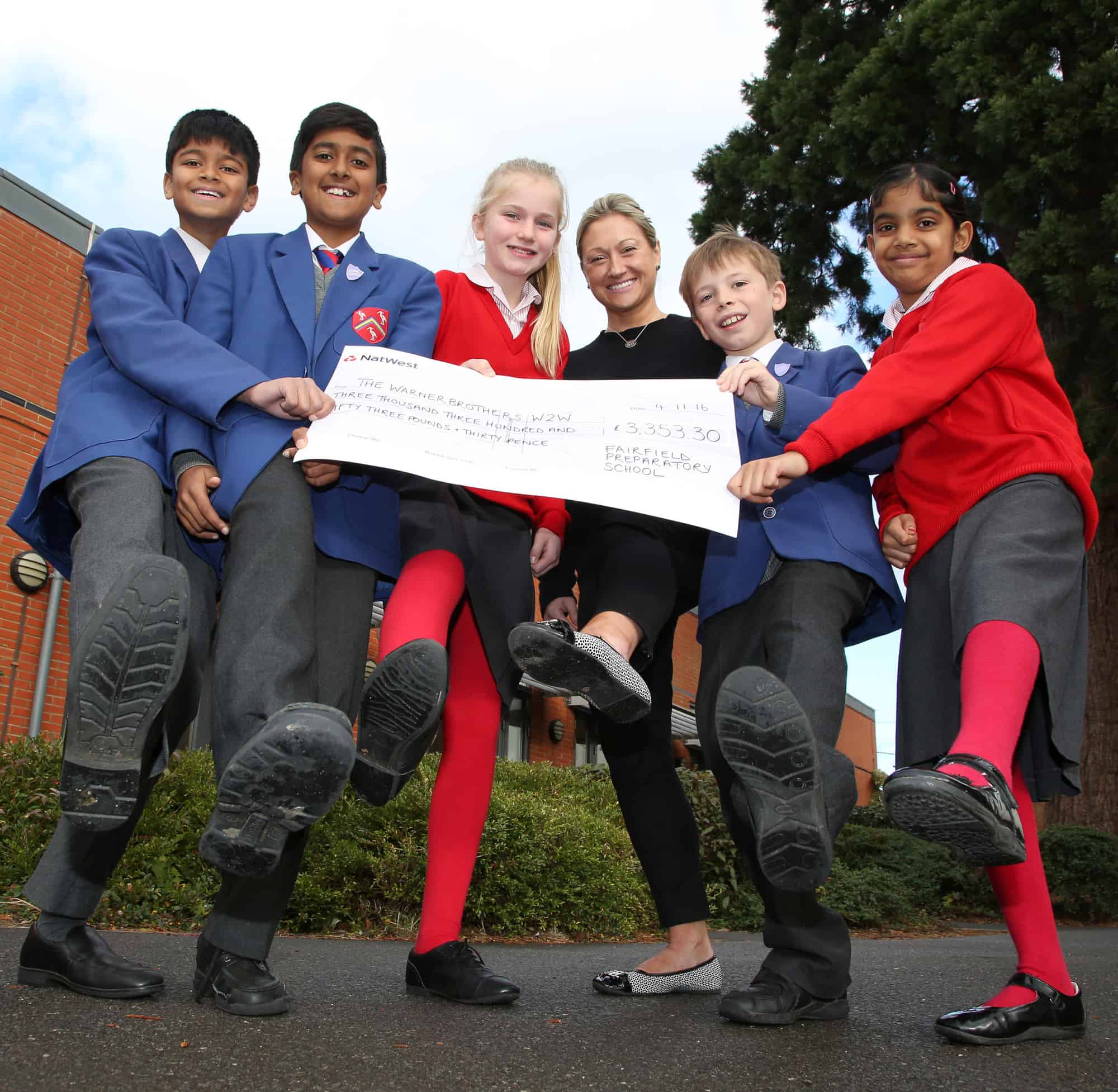 Fairfield pupils step up to help local brothers walk featured image