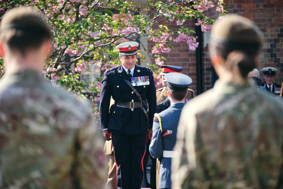 From Senior Cadet to Reviewing Officer