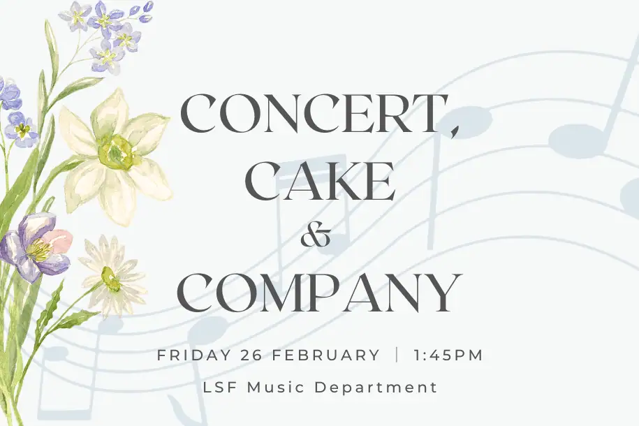 Concert, Cake and Company – February
